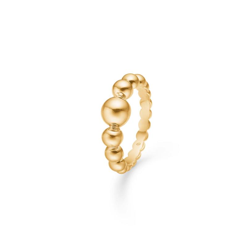 Mads Z 14 Karats Guld Fingerring - Biggest Ball Design