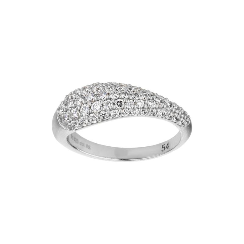 Ocean Flow Sølv Ring fra Bybiehl - Unik Design!