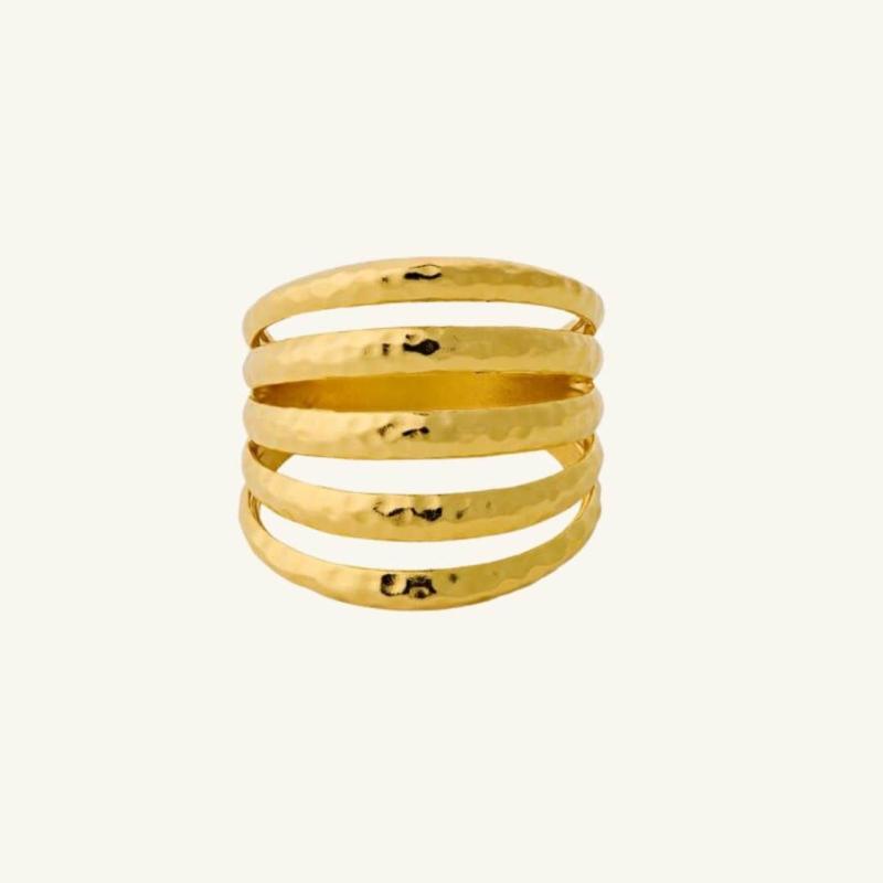 Poetry Ring i Guld – Unik Fingerring til Enhver Anledning