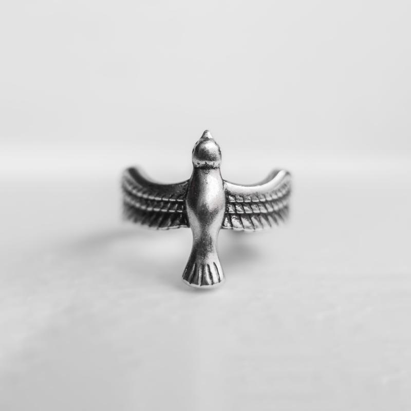 Sølv Volare Fugle Ring – Symbol på frihed og styrke