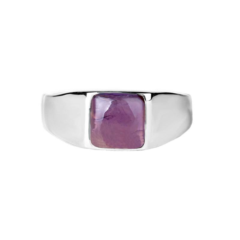 Lemon Story Amira Ring i Sølv med Lilla Ametyst - Elegance!