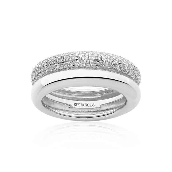 Carrara Sterling Sølv Ring fra Sif Jakobs – Unik Design!