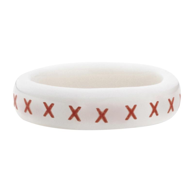 Anne Black Rødporcelæn Fingerring – Unik Design til Dit Look
