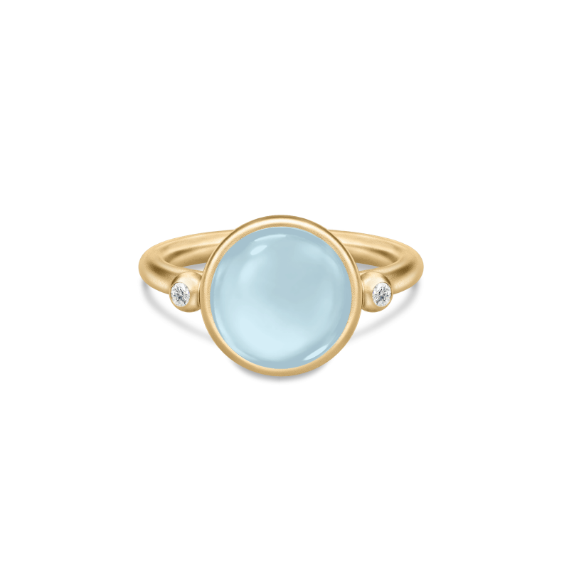 Milky Aqua Prime Ring - Julie Sandlau Fingerringe  - 5704465150038
