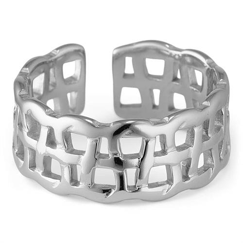 Blyin Fingerring i Ædelstål - Elegant Design til Hverdag og Fest