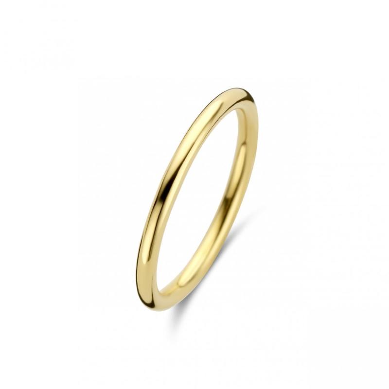 Basic Forgyldt ølv Ring Fra Spirit Icons S53512 - Spirit Icons Fingerringe