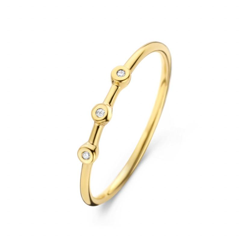 Hope 14 Karat Guld Ring med Brillanter – Uundgåelig Elegance