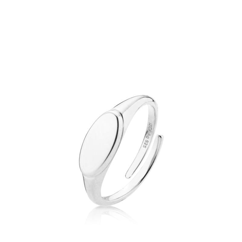 Sølv FAM Ring i Genbrugssølv – Enkel og Elegant Design