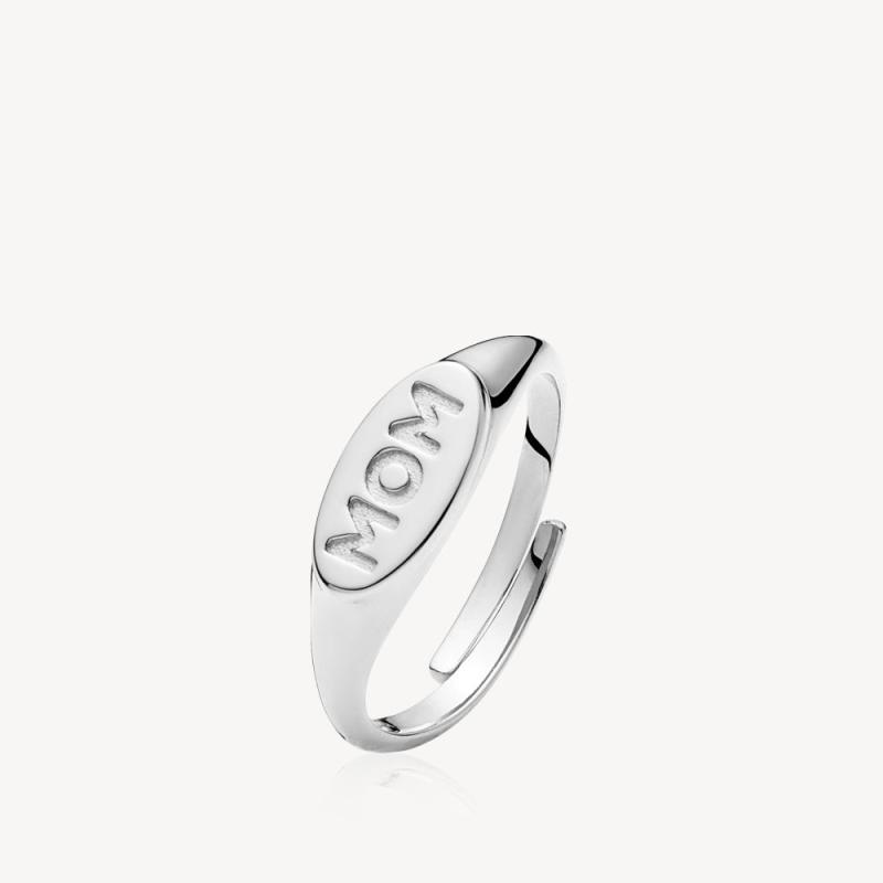 Sølv "Mom" Ring - Den perfekte gave til mødre!