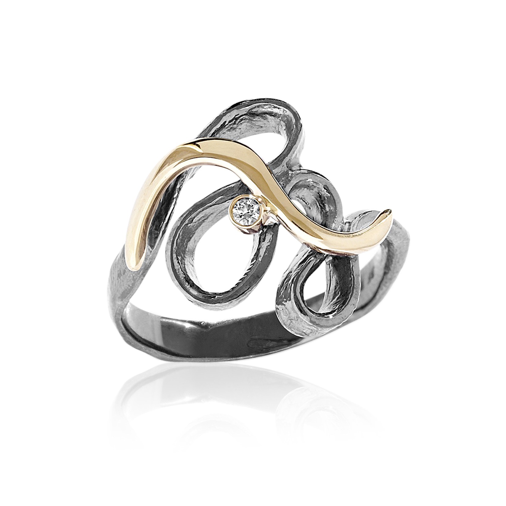 Luksuriøs Ring Med Guld Brillant - Blicherfuglsang Fingerringe