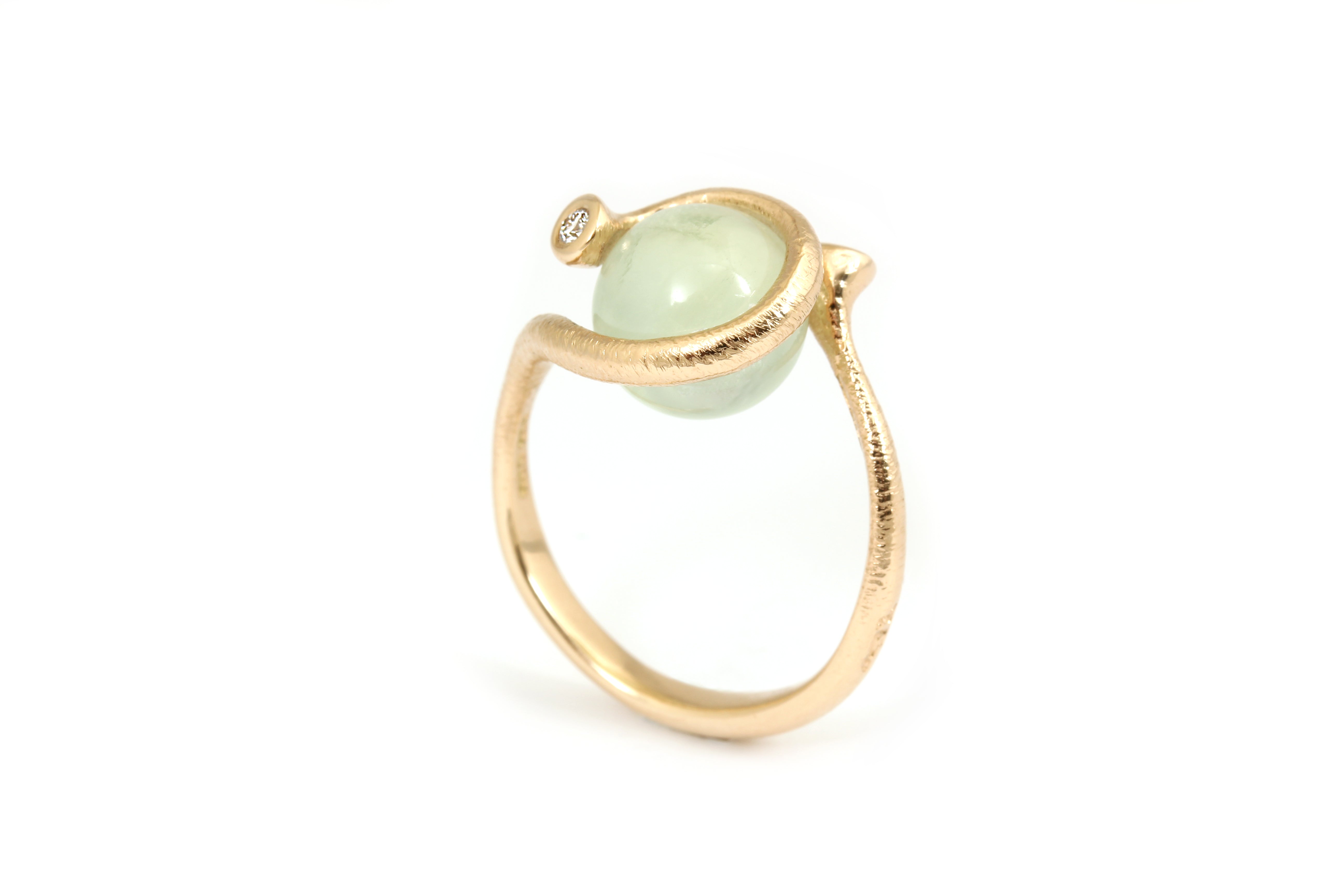 Per Borup Ophelia Changeling 14kt Ring Til Sten 1117rx - Per Borup Fingerringe  - 1233690205380