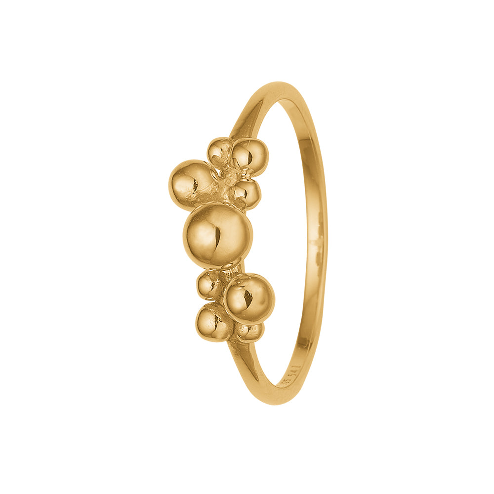 Aagaard Bubbles Karat Guld Ring 1800 - Aagaard Fingerringe  - 1233690184722