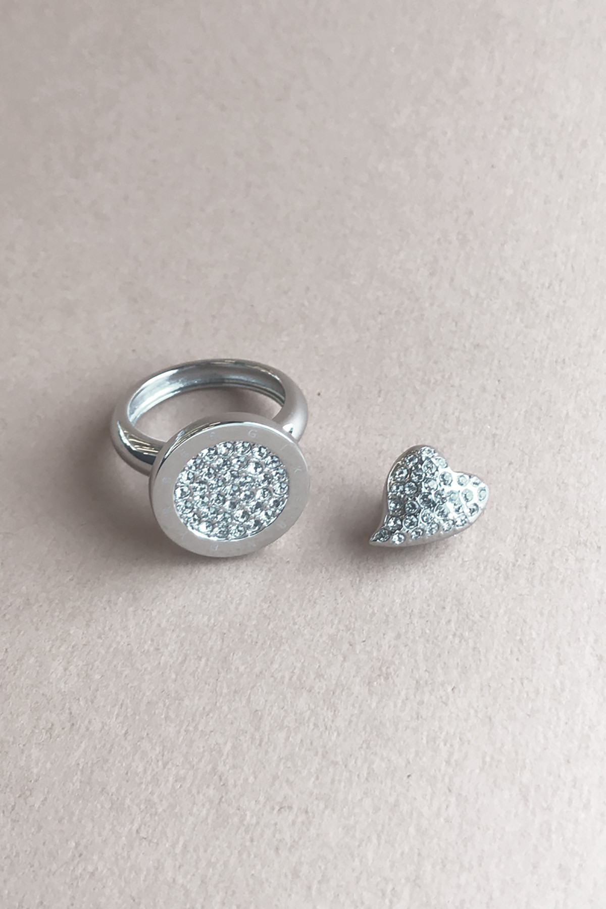Sølv Dyrberg Kern Rdu Compliments Set Ring Farve: Onesize Dame - Dyrberg Kern Fingerringe  - 5703885349787