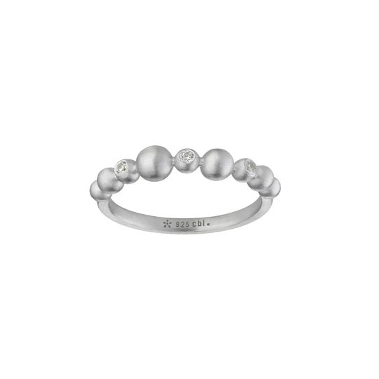 Bybiehl Pebbles Band Ring Sølv 3802a - Bybiehl Fingerringe  - 1233690163239