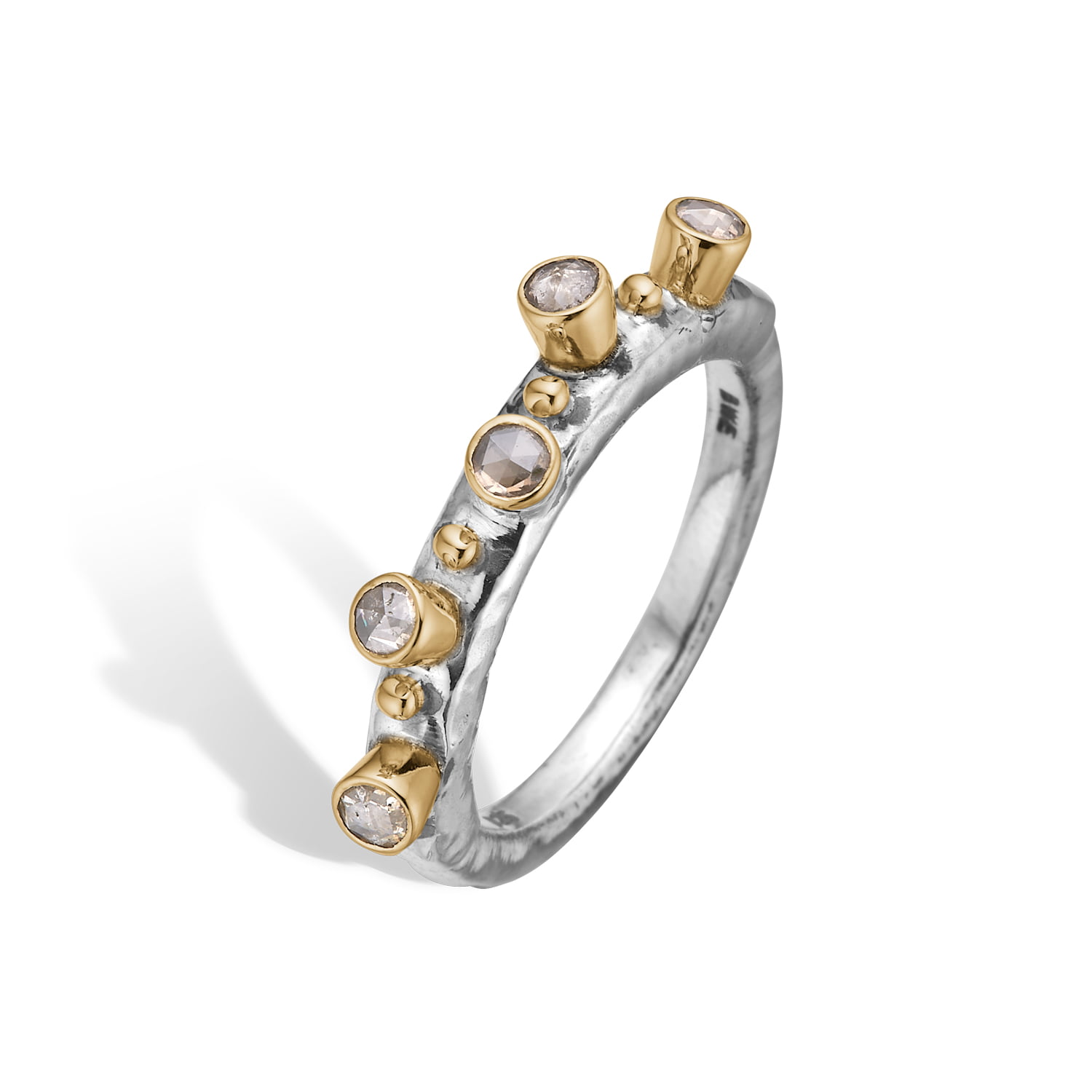 Sarah Silver Ring - Bybirdie.dk Fingerringe
