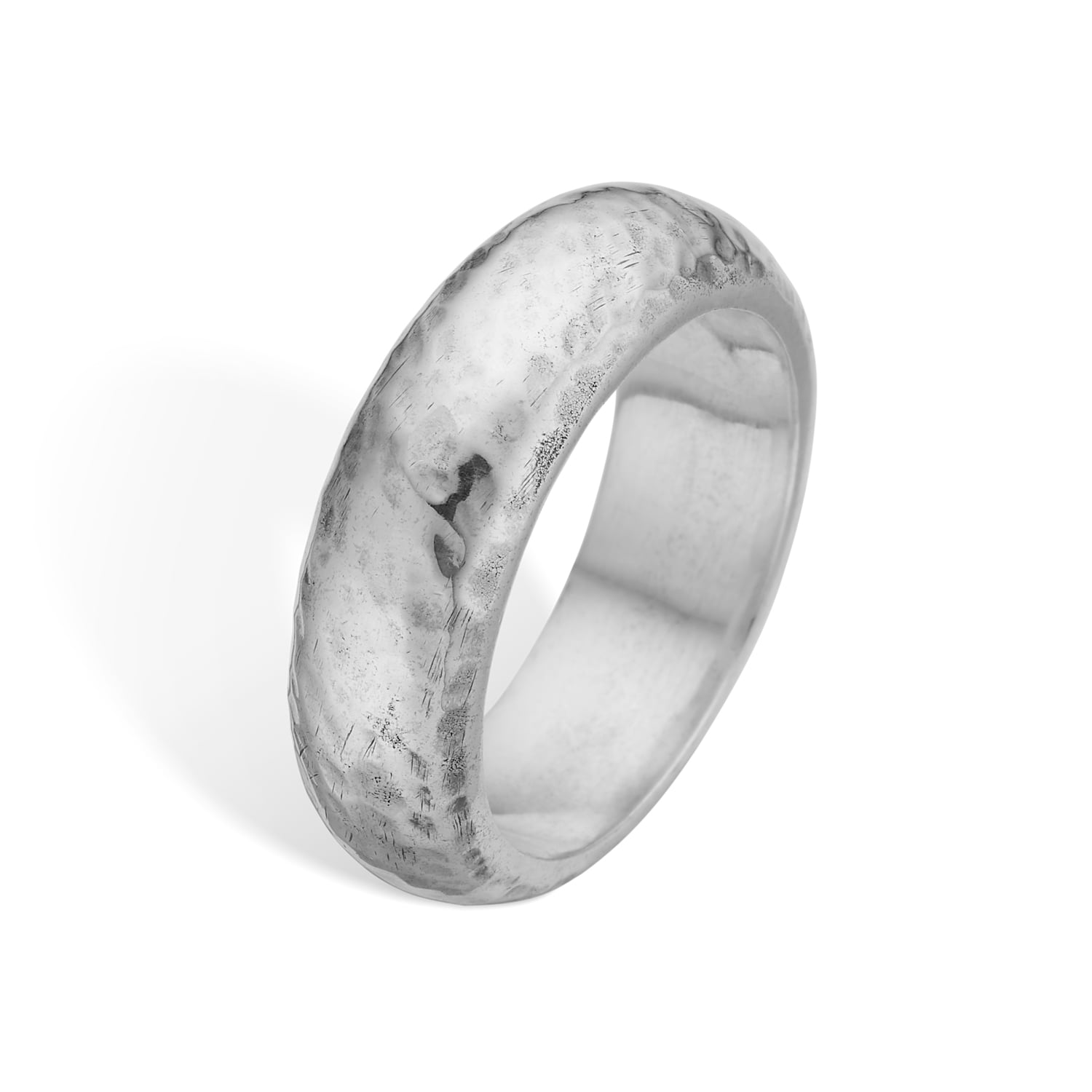 Elon Hammered Ring - Bybirdie.dk Fingerringe