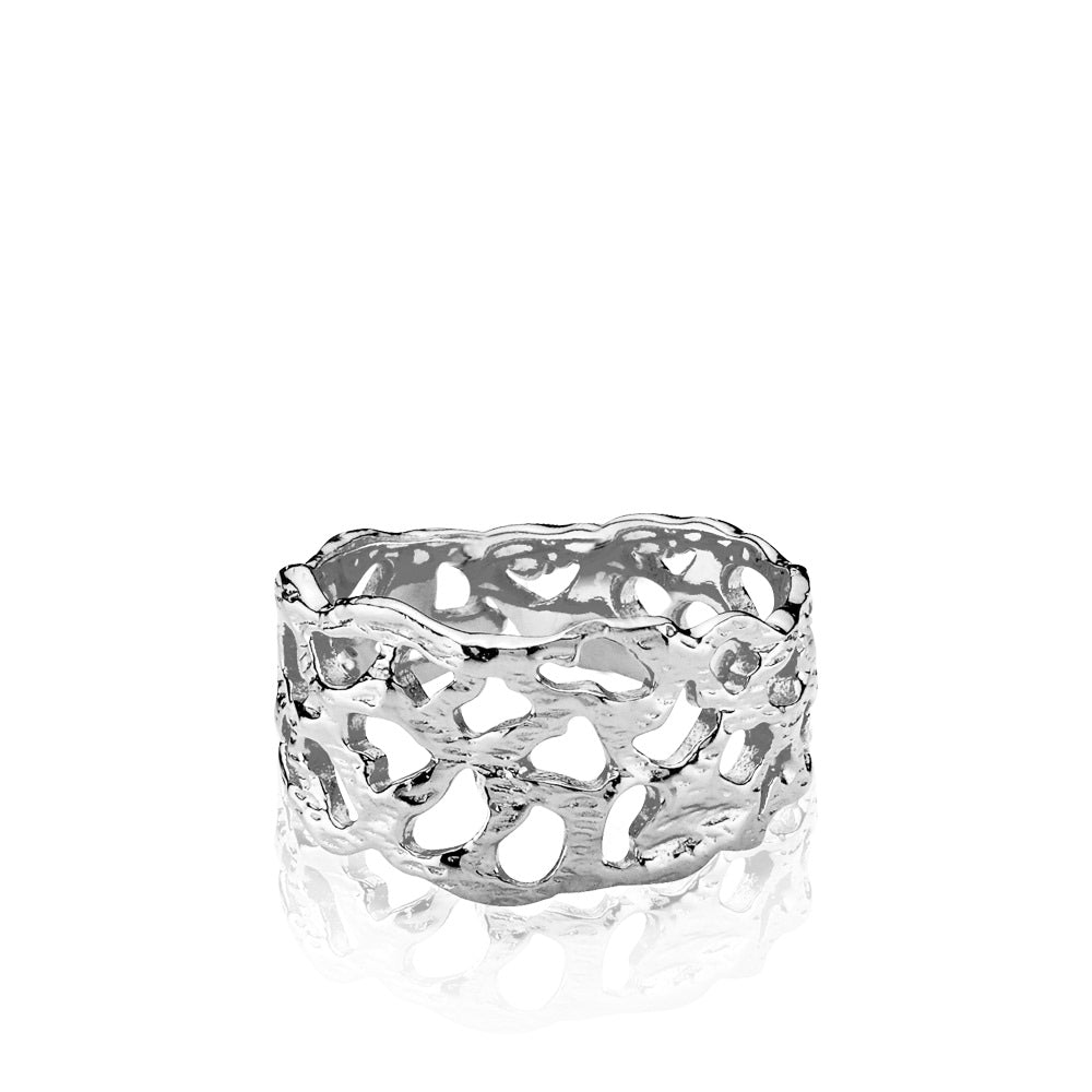Sølv Holly Ring - Izabel Camille Fingerringe  - 5710143078969