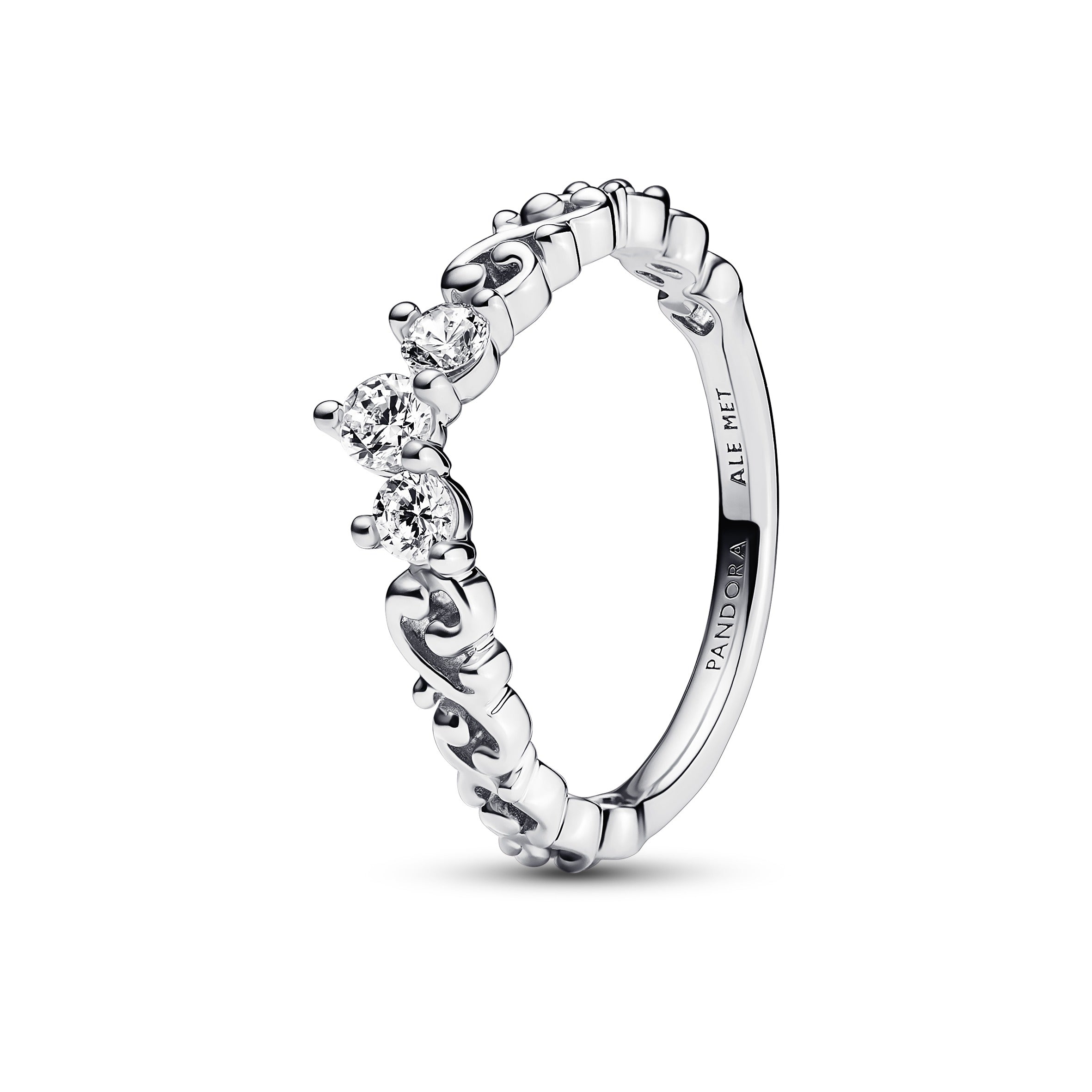 Pandora Royal Tiara Ring Sølv Med 192232c01 - Pandora Fingerringe  - 1233690168180