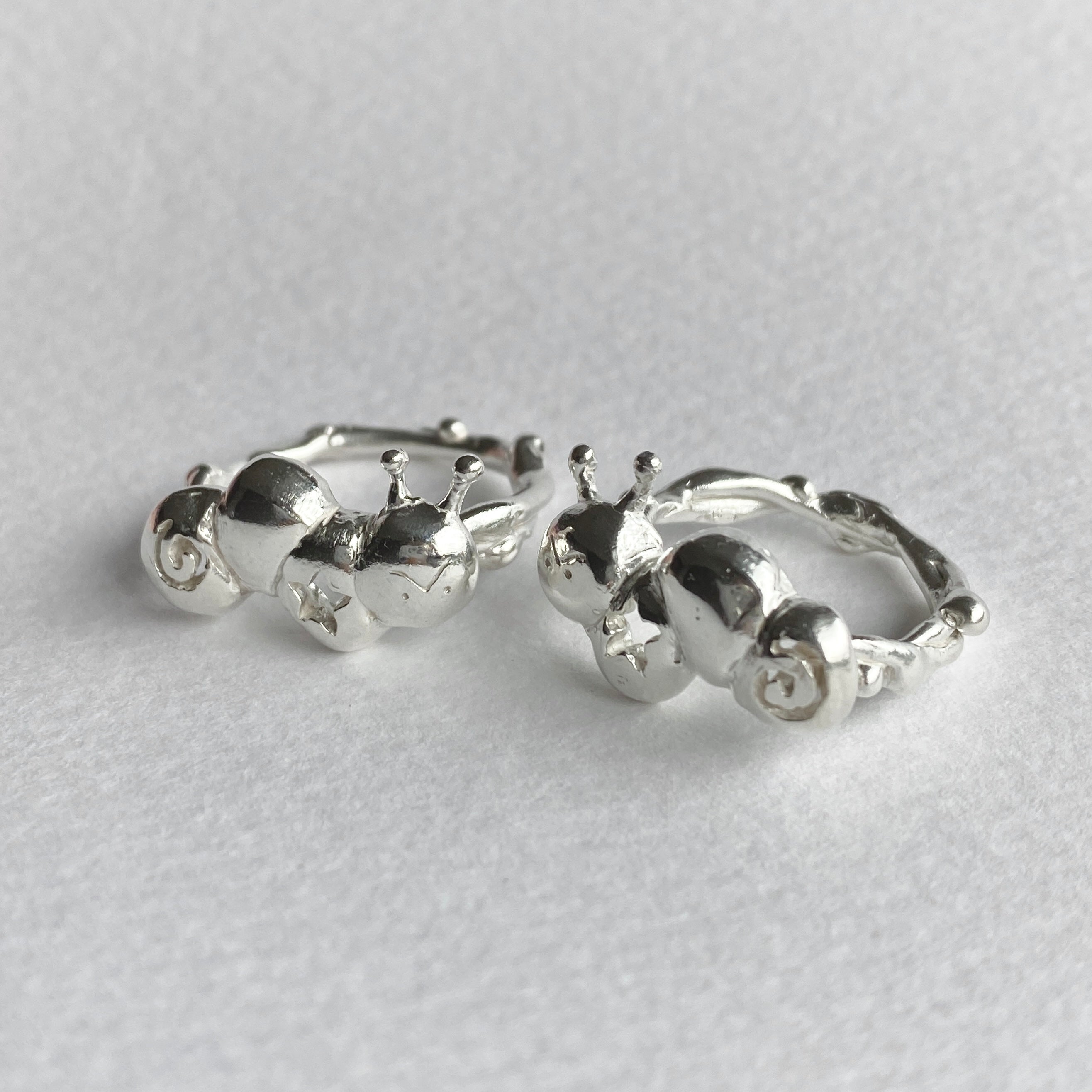 Angry Caterpillar Ring - Ginger Angel Fingerringe