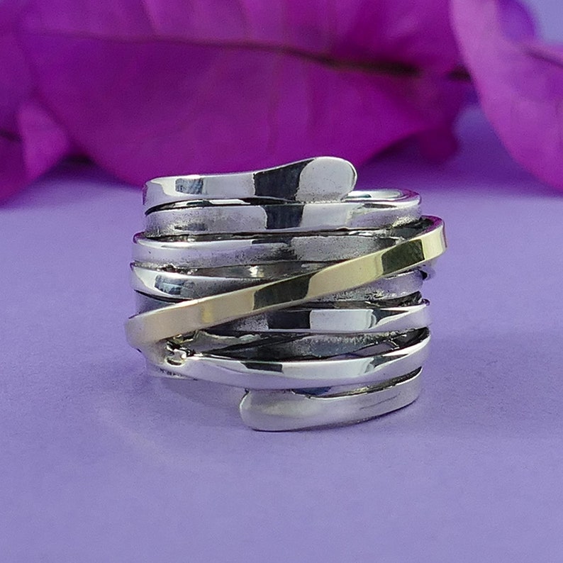 Bred Wrap Ring Moderne Design - Niibuhr Jewelry Fingerringe