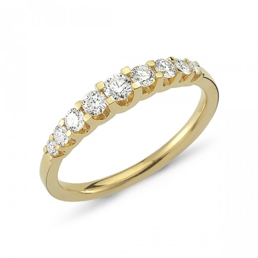 Empire Karat Guld Ring Fra Nuran Med Diamanter Carat - Nuran Fingerringe  - 1255550389467
