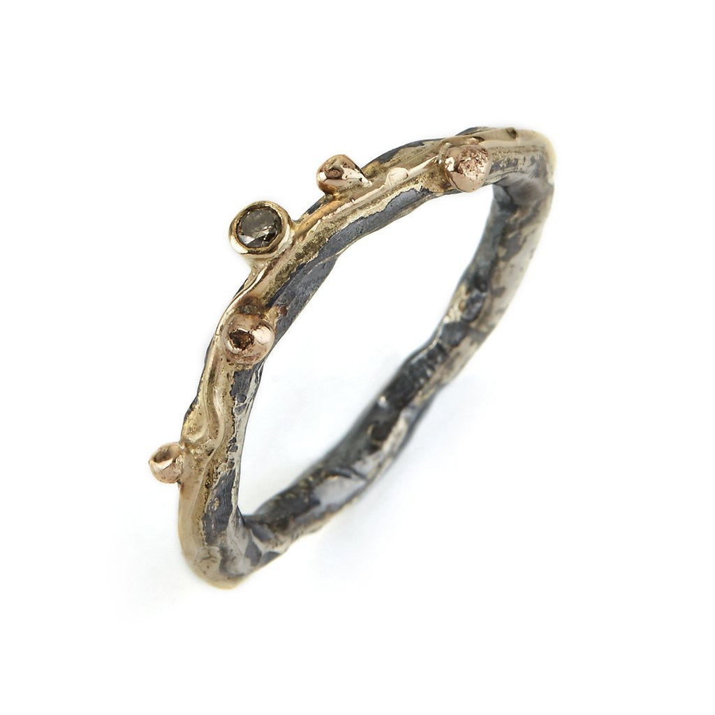 Bybirdie Ring Zeus Ring Med Diamant 50110111 - Bybirdie Fingerringe  - 1233690109671