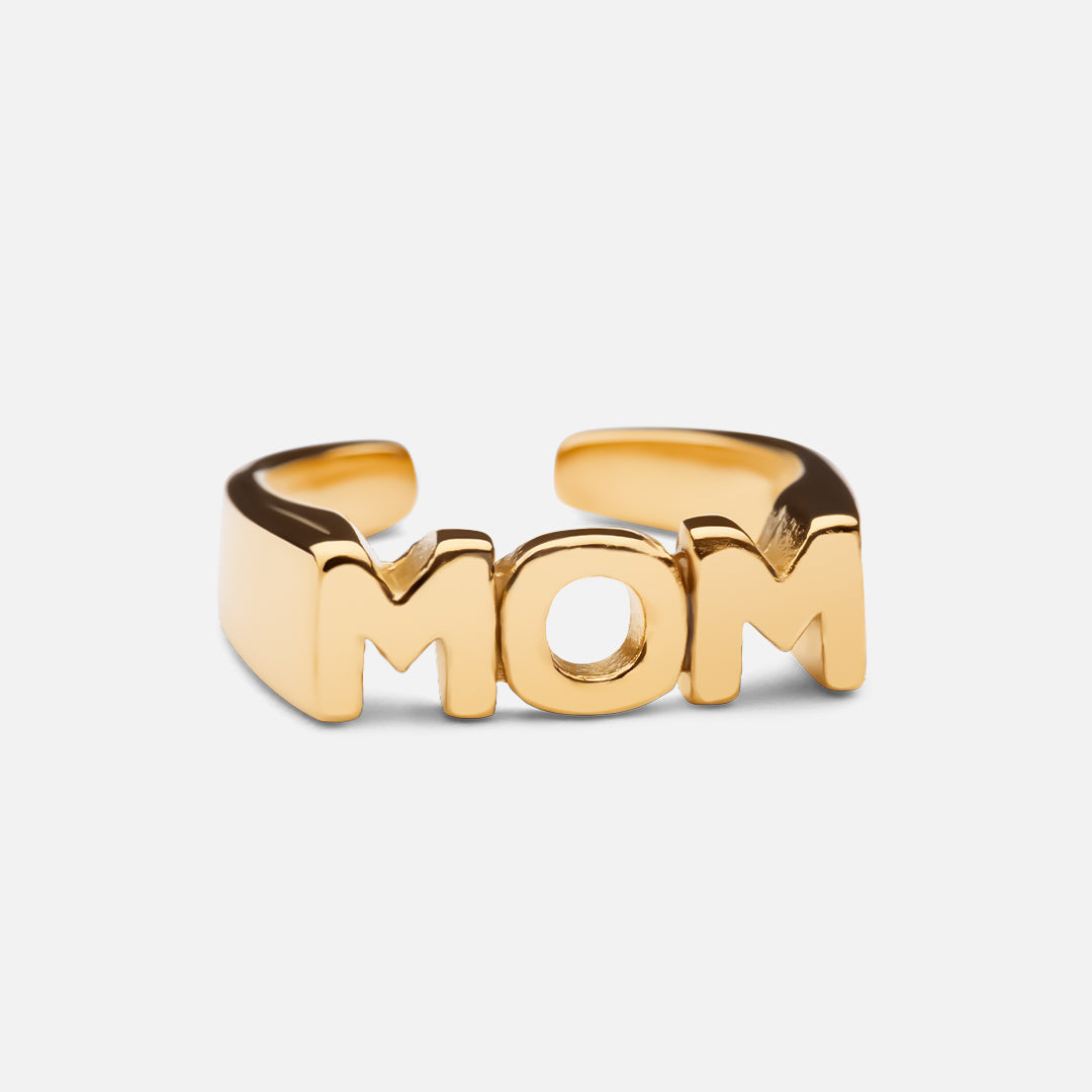 Mom Ring Justerbar 18k Guldbelagt - Josephine Nord Fingerringe