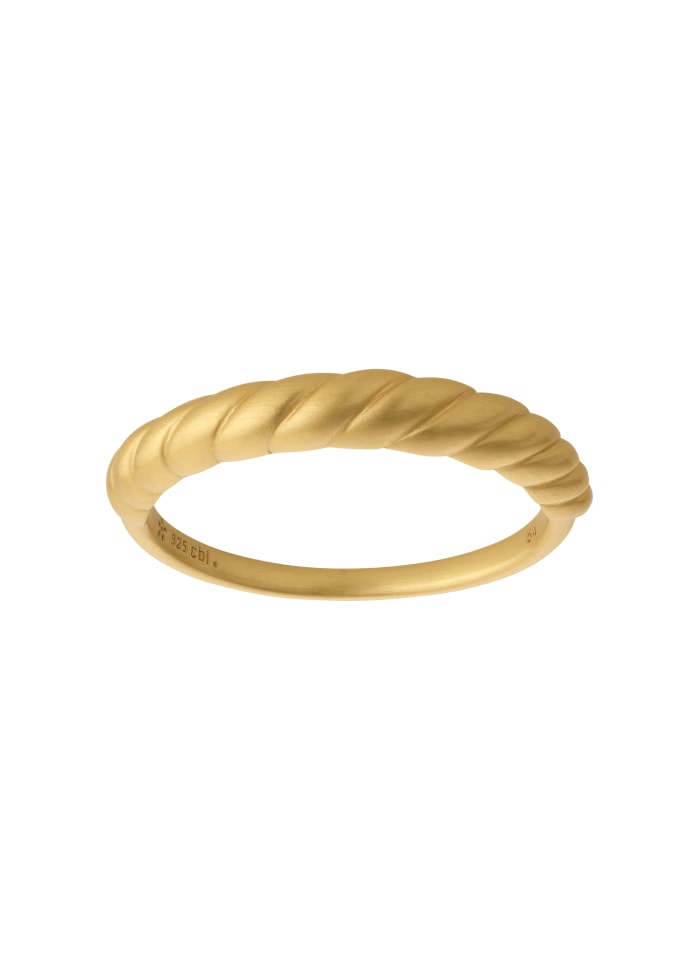 Bybiehl Seashell Ring Forgyldt Sølv 3602 - Bybiehl Fingerringe  - 1233690151465