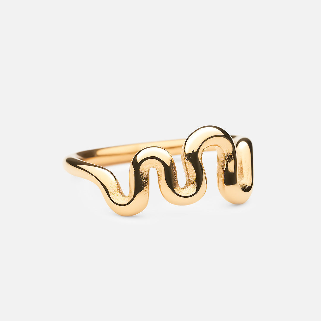 Gratia Ring 18k Guldbelagt - Josephine Nord Fingerringe