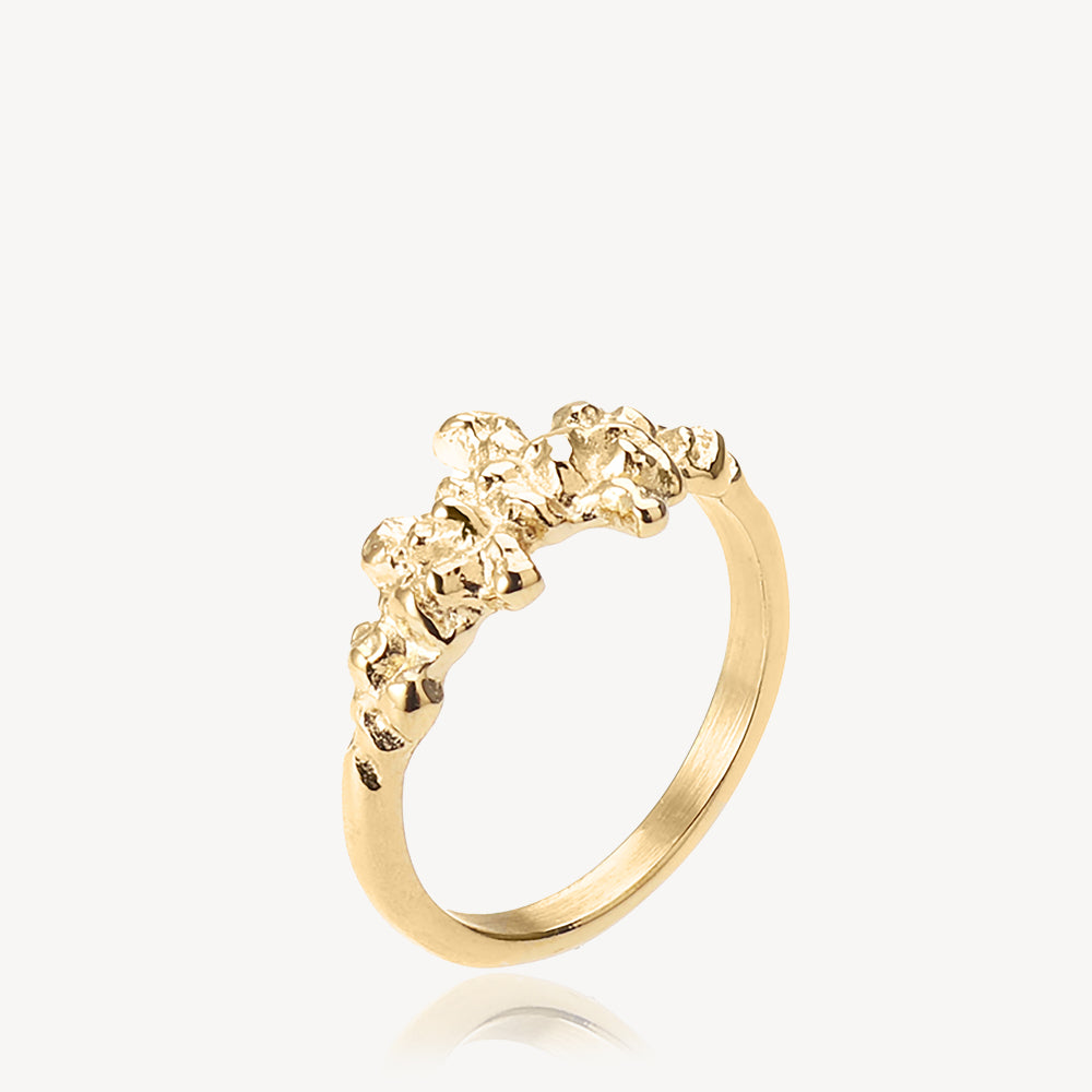 Guld Xenia Sistie 2nd Ring Forgyldt - Sistie2nd Fingerringe  - 5710143104422