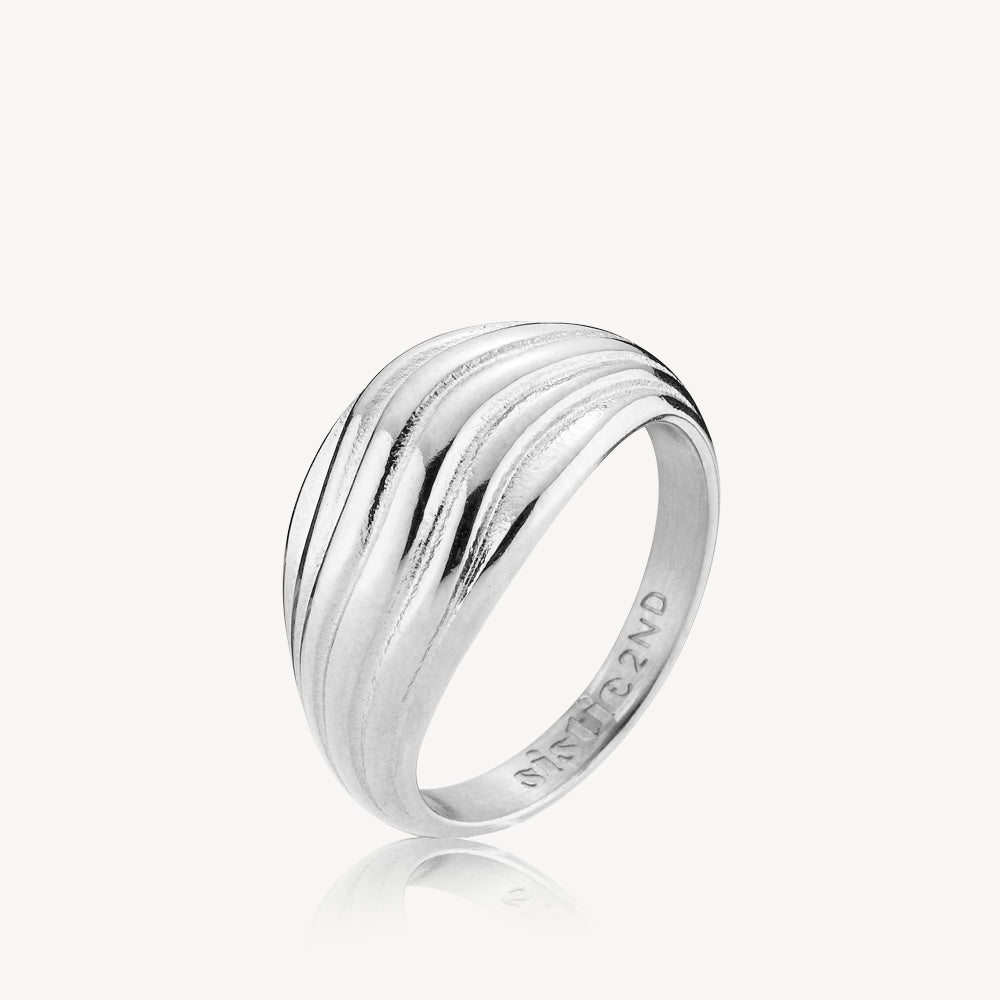 Sølv Moana Ring Stål - Sistie2nd Fingerringe  - 5710143100592