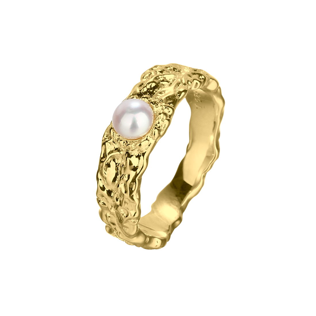 Ring Pearl Mila Str - Aqua Dulce Fingerringe  - 5715446487050