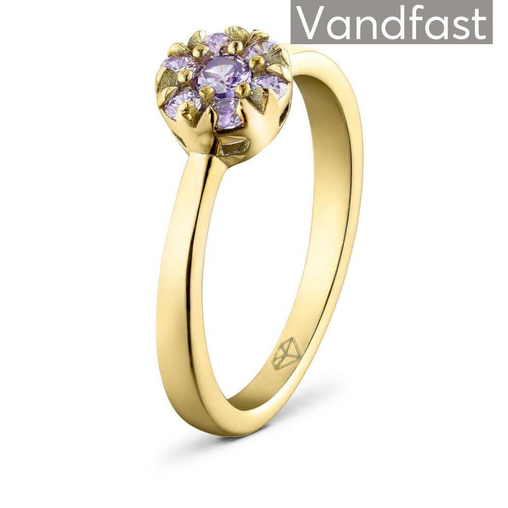 Annebrauner Flower Ring Violet - Annebrauner Fingerringe  - 2005407239563