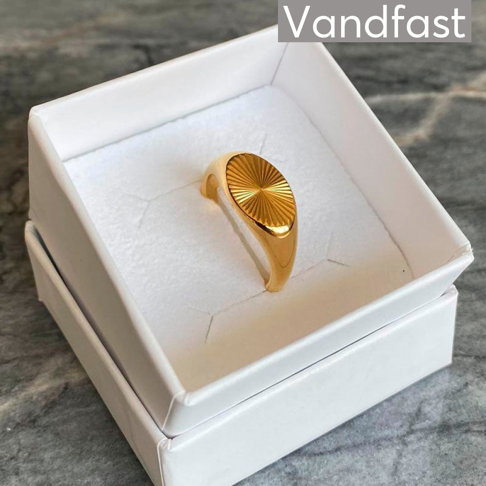 Annebrauner Oval Sun Ring - Bella Fingerringe  - 2004658640036