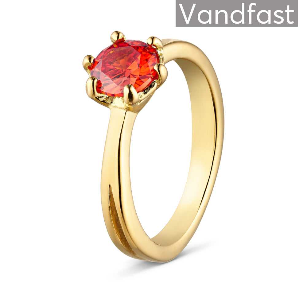 Annebrauner Princess Ring Orange - Cab Fingerringe  - 2003071747230