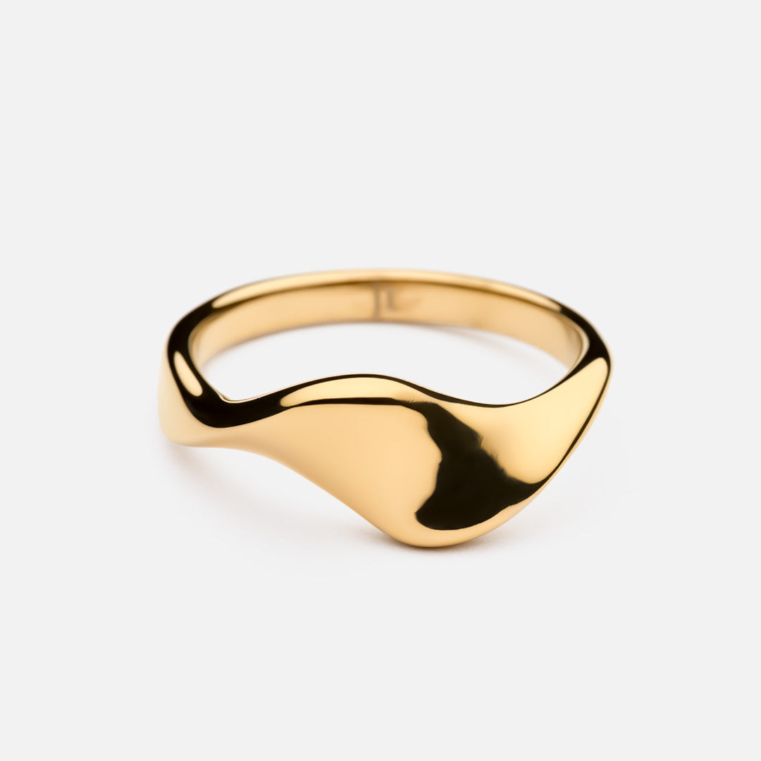 Lagoon Ring 18k Guldbelagt - Josephine Nord Fingerringe