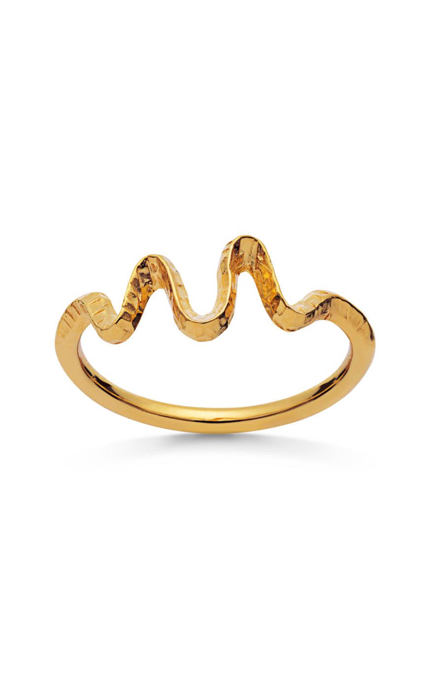 Gold Maanesten Ring Sonar Colour - Maanesten Fingerringe  - 5715336049788