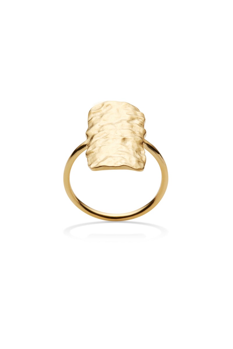 Guld Maanesten Ring Cuesta Ring - Maanesten Fingerringe  - 5715336002639