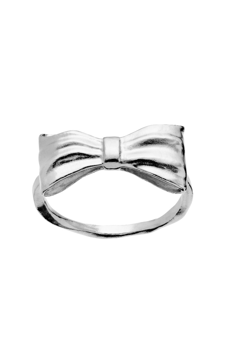 Sølv Maanesten Ring Satin Ring - Maanesten Fingerringe  - 5715336011471