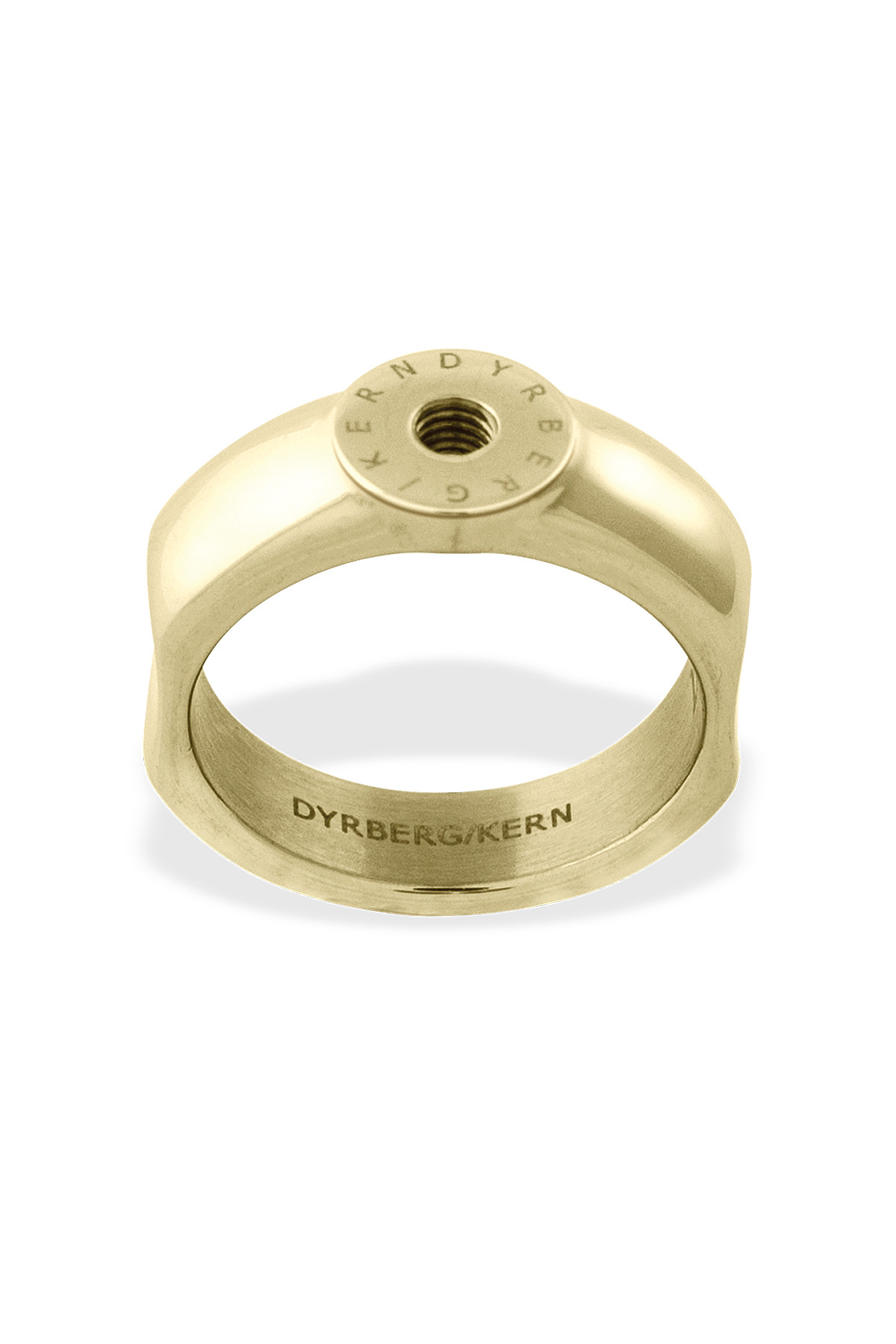 Guld Dyrberg Kern Ring Ring Farve: Størrelse: Iii Dame - Dyrberg Kern Fingerringe  - 5703885330525