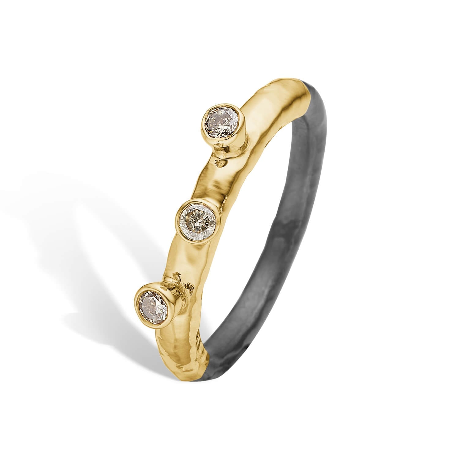 Hvid Ring Sarah - Bybirdie.dk Fingerringe