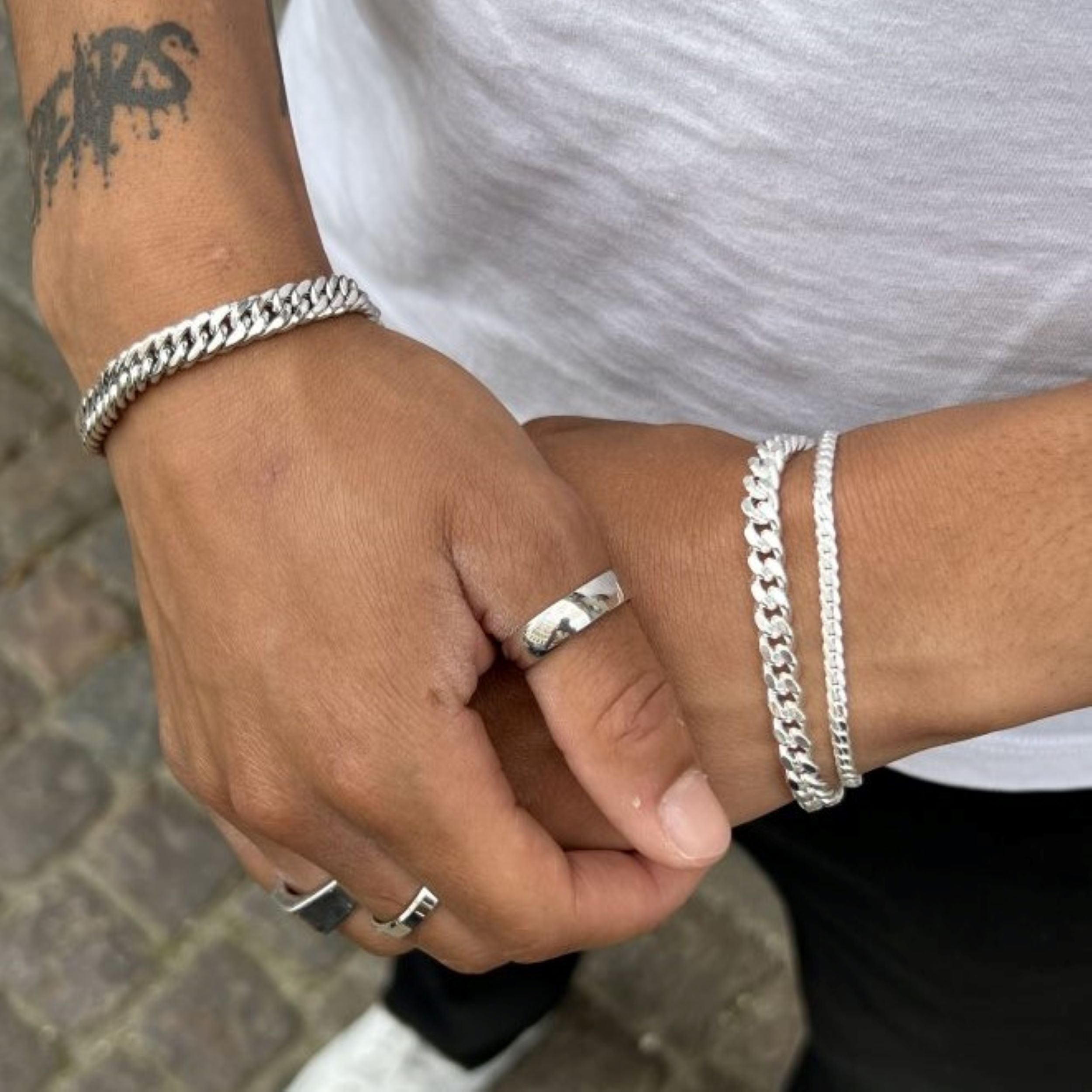 Guld Fingerring Simpel Forgyldt Sterlingsølv Str - Ok Silver Fingerringe  - 05740034026564