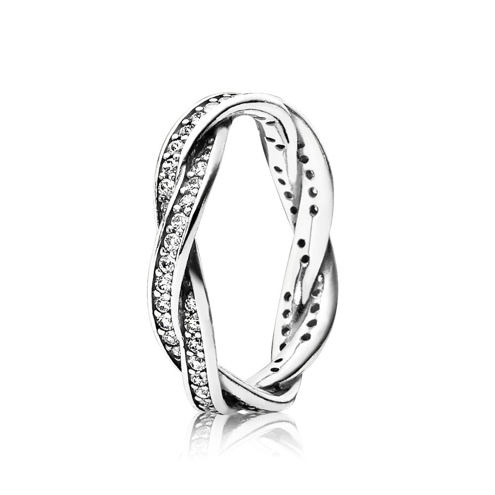 190892cz Pandora Ring Med Zirkoner - Pandora Fingerringe  - 1233690035093
