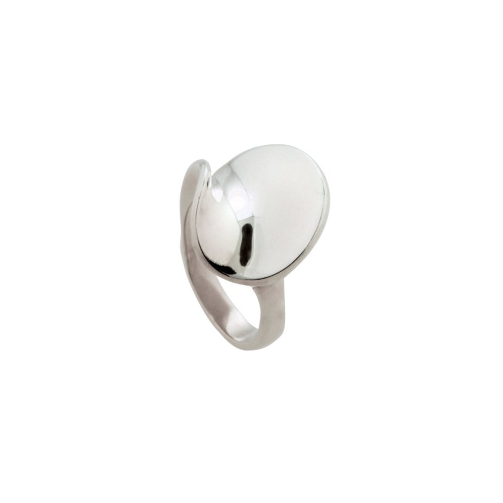 Randers Sølv Blad Formet Sølv Ring Dansk Design 191908 - Randers Sølv Fingerringe  - 1233690153957