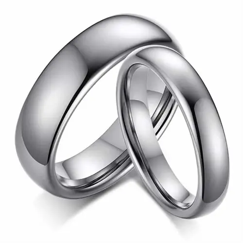 Carbide Tungsten Forlovelse Vielsesring - Vielsesringe