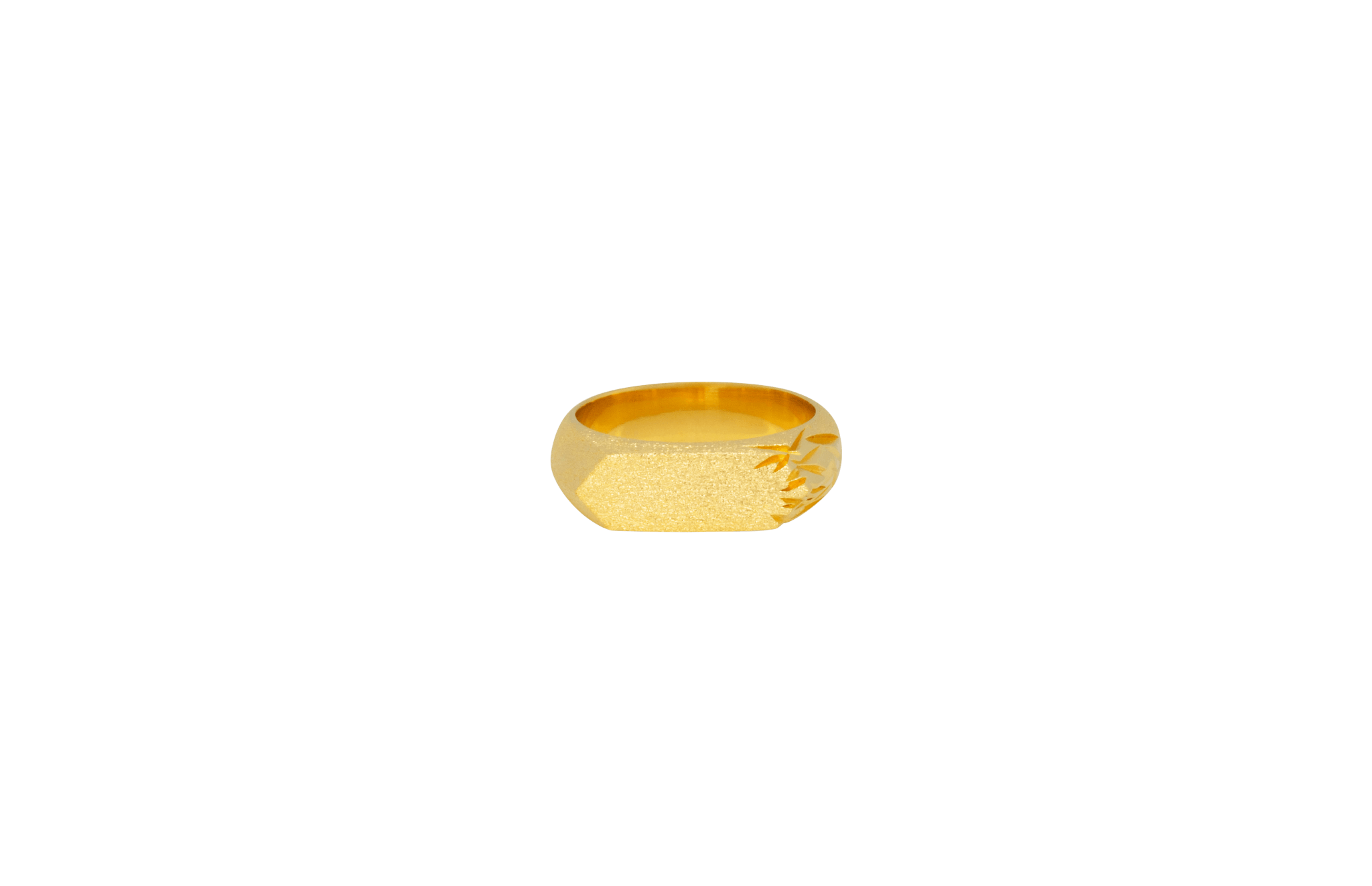 Guld Lykke Ring - Ix Studios Fingerringe  - 5714534023248