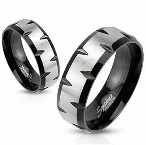 Sort Ring Black Coatet - Vielsesringe