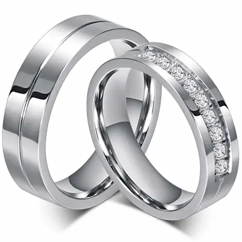 Heavenly Forlovelsesring Vielsesring Til Jer Fremtiden - Vielsesringe