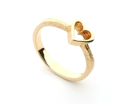 Per Borup Open Your Heart 14kt Guld Ring 886r - Per Borup Fingerringe  - 1233690205328