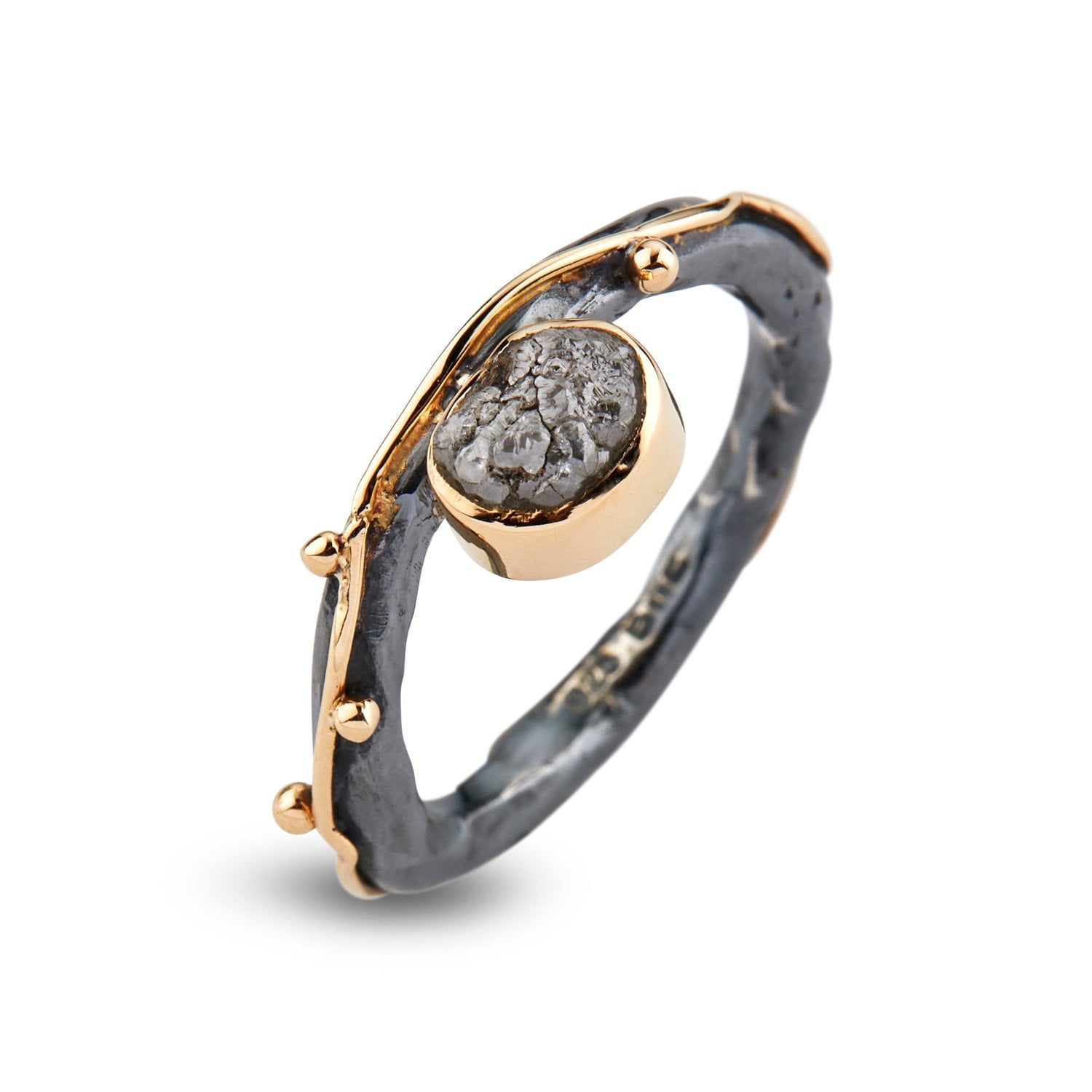 Bybirdie Ring Louise Ring Med Diamant 50110218 - Bybirdie Fingerringe  - 1233690148793